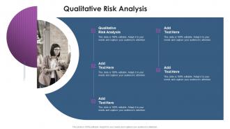 Qualitative Risk Analysis In Powerpoint And Google Slides Cpb