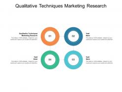 Qualitative techniques marketing research ppt powerpoint styles cpb