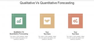 Qualitative Vs Quantitative Forecasting Ppt Powerpoint Presentation Layouts Layouts Cpb
