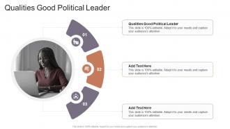 Qualities Good Political Leader In Powerpoint And Google Slides Cpb