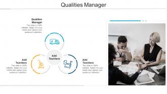 Qualities Manager In Powerpoint And Google Slides Cpb