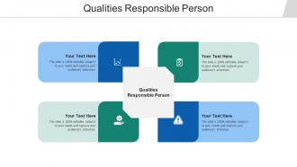 Qualities responsible person ppt powerpoint presentation icon information cpb