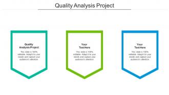 Quality analysis project ppt powerpoint presentation show diagrams cpb