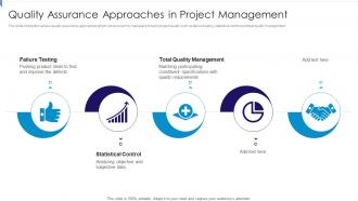 Quality Assurance Approaches In Project Management