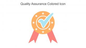 Quality Assurance Colored Icon In Powerpoint Pptx Png And Editable Eps Format