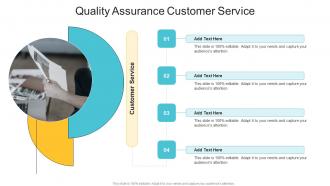 Quality Assurance Customer Service In Powerpoint And Google Slides Cpb