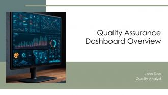 Quality Assurance Dashboard Overview PPT Information ACP