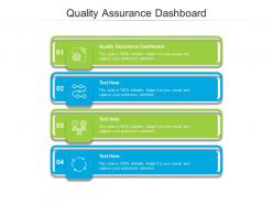 Quality assurance dashboard ppt powerpoint presentation outline elements cpb