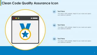 Quality Assurance Icon Powerpoint Ppt Template Bundles