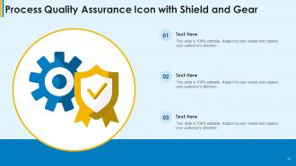 Quality Assurance Icon Powerpoint Ppt Template Bundles