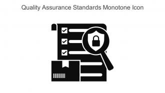Quality Assurance Standards Monotone Icon In Powerpoint Pptx Png And Editable Eps Format