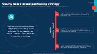 Quality Based Brand Positioning Strategy Internal Brand Rollout Plan