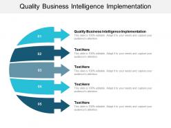 Quality business intelligence implementation ppt powerpoint presentation inspiration cpb