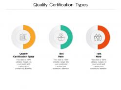Quality certification types ppt powerpoint presentation summary mockup cpb