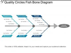 Quality circles fish bone diagram