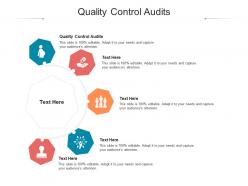 Quality control audits ppt powerpoint presentation icon show cpb