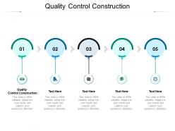 Quality control construction ppt powerpoint professional background images cpb