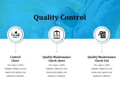 Quality control powerpoint slide ideas