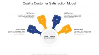 Quality Customer Satisfaction Model In Powerpoint And Google Slides Cpb