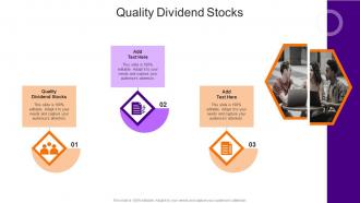 Quality Dividend Stocks In Powerpoint And Google Slides Cpb