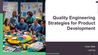 Quality Engineering Strategies For Product Development PPT Information AT