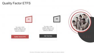 Quality Factor ETFS In Powerpoint And Google Slides Cpb