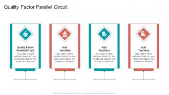 Quality Factor Parallel Circuit In Powerpoint And Google Slides Cpb
