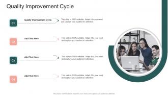Quality Improvement Cycle In Powerpoint And Google Slides Cpb