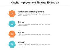 Quality improvement nursing examples ppt powerpoint presentation slides example introduction cpb