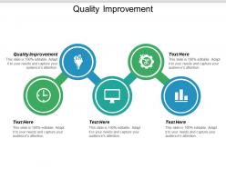 Quality improvement ppt powerpoint presentation portfolio structure cpb