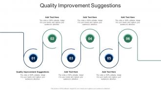 Quality Improvement Suggestions In Powerpoint And Google Slides Cpb