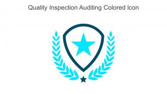 Quality Inspection Auditing Colored Icon In Powerpoint Pptx Png And Editable Eps Format