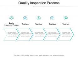 Quality inspection process ppt powerpoint presentation graphics cpb