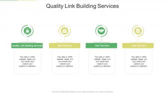 Quality Link Building Services In Powerpoint And Google Slides Cpb