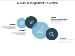 Quality management education ppt powerpoint presentation styles cpb