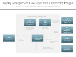 Quality management flow chart ppt powerpoint images