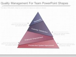 Quality management for team powerpoint shapes