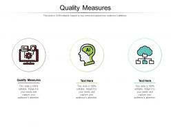 Quality measures ppt powerpoint presentation infographic template styles cpb