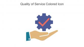 Quality Of Service Colored Icon In Powerpoint Pptx Png And Editable Eps Format