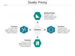 Quality pricing ppt powerpoint presentation styles aids cpb