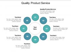 Quality product service ppt powerpoint presentation styles graphics pictures cpb