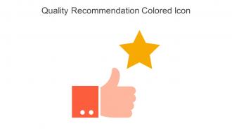 Quality Recommendation Colored Icon In Powerpoint Pptx Png And Editable Eps Format