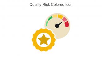 Quality Risk Colored Icon In Powerpoint Pptx Png And Editable Eps Format