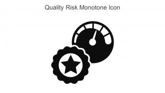 Quality Risk Monotone Icon In Powerpoint Pptx Png And Editable Eps Format