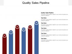 Quality sales pipeline ppt powerpoint presentation styles outline cpb