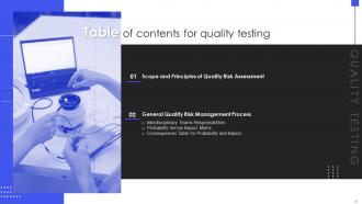 Quality Testing Powerpoint Presentation Slides Impactful Editable