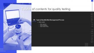 Quality Testing Powerpoint Presentation Slides Appealing Editable
