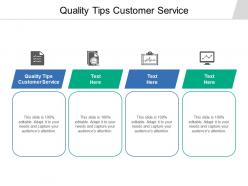 Quality tips customer service ppt powerpoint presentation styles slide cpb