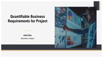 Quantifiable Business Requirements For Project PPT PowerPoint AT