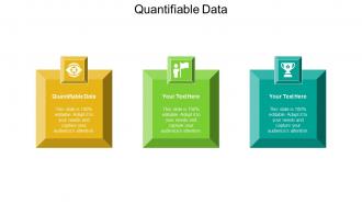 Quantifiable data ppt powerpoint presentation infographic template show cpb